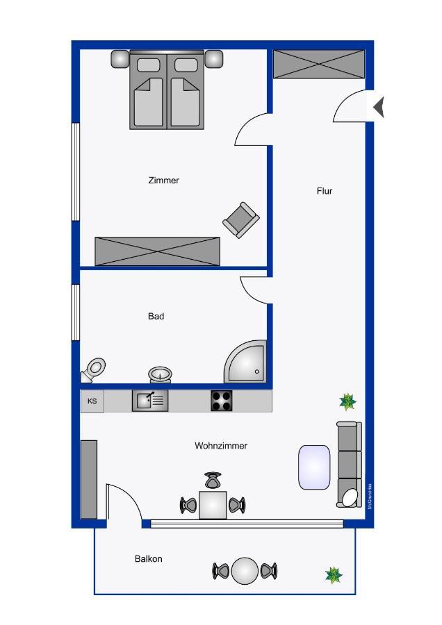 Ferienwohnung Hooge 30 Wyk auf Föhr Exterior foto